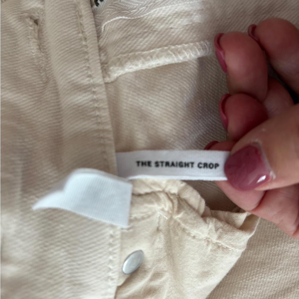 LOFT Cream Ankle & Cropped Jeans - Picture 3 of 5